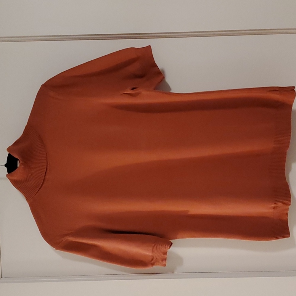 LOFT Knit Short Sleeve Turtleneck
